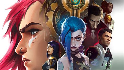 ARCANE • A League of Legends Story on Netflix .